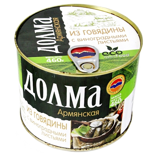 Долма армянская из говядины Ecofood 460 г