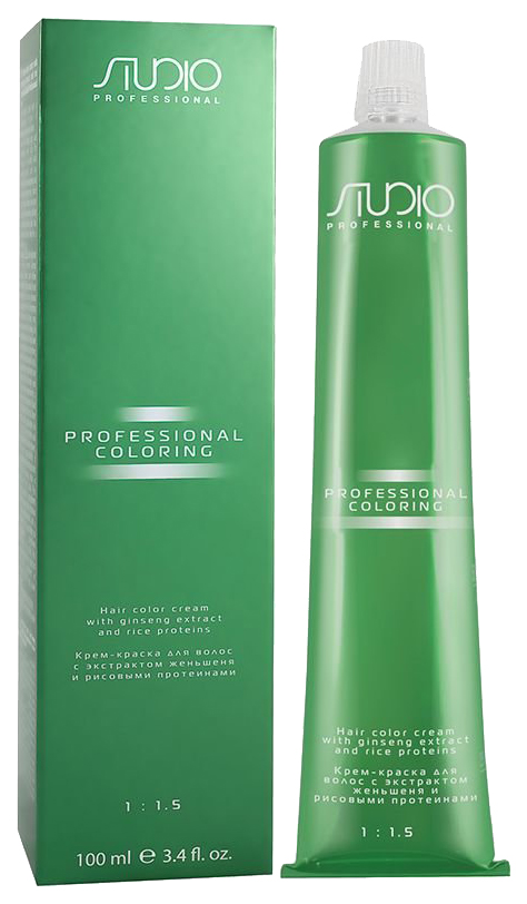 

Крем-краска Kapous Studio Professional Красно-фиолетовый блонд 7.62 100 мл