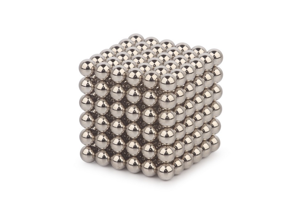 

Куб из магнитных шариков Forceberg Cube 7 мм,стальной,216 эл.