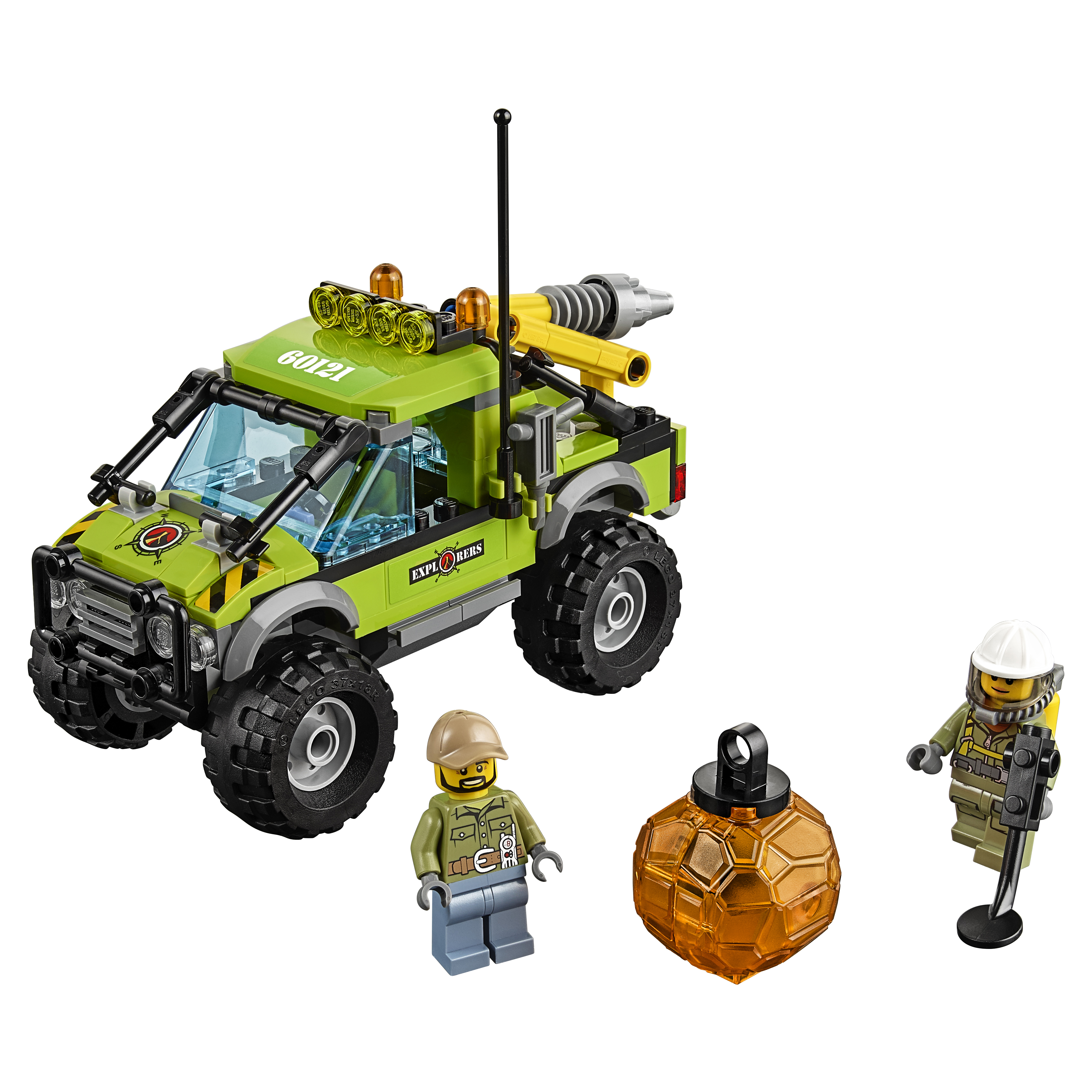 фото Конструктор lego city volcano explorers грузовик исследователей вулканов (60121)