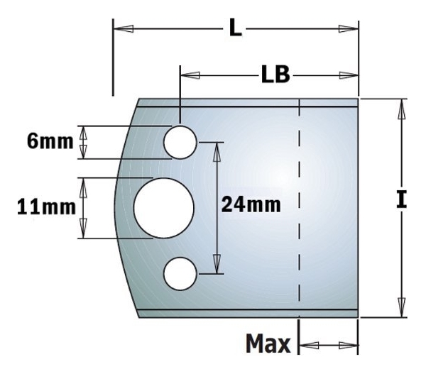 

Комплект из 2-х бланкет 40x4 HSS 690.193H