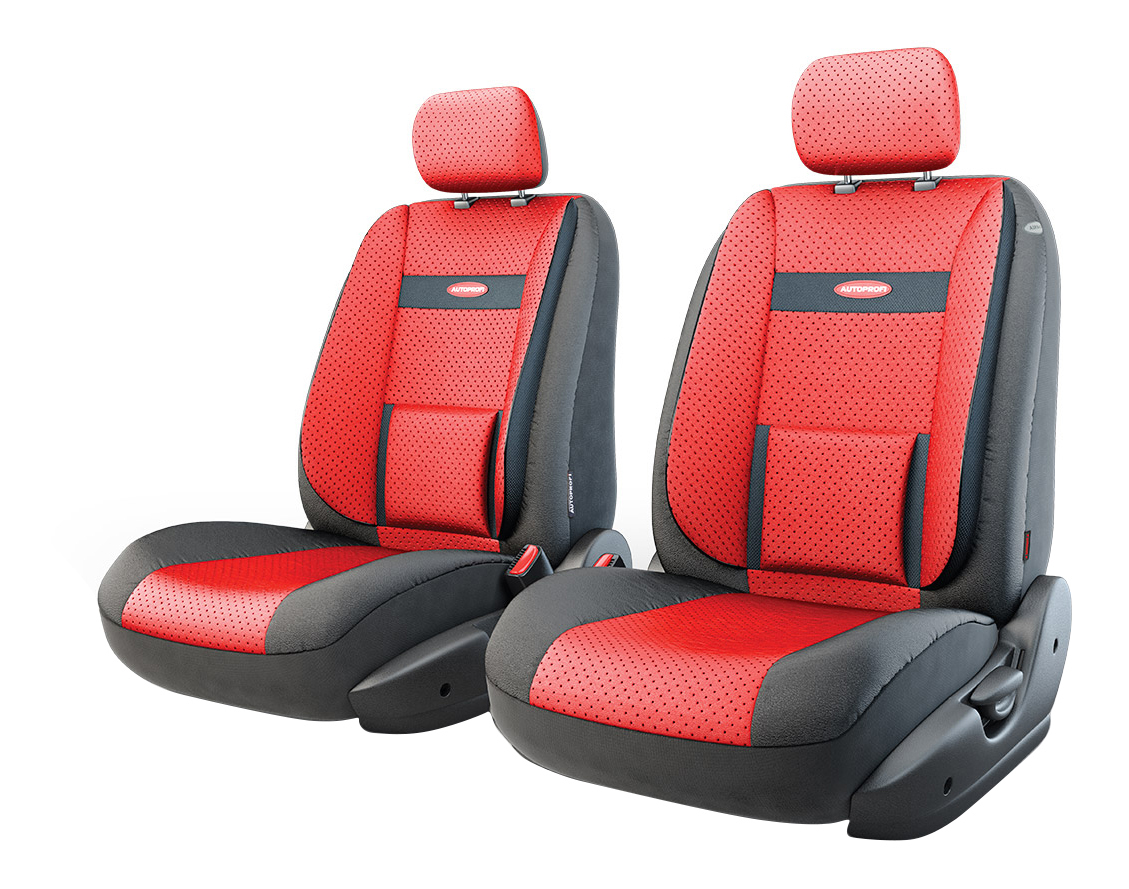 

Комплект чехлов на сиденья Autoprofi Comfort TRS/COM-001G BK/RD, Comfort