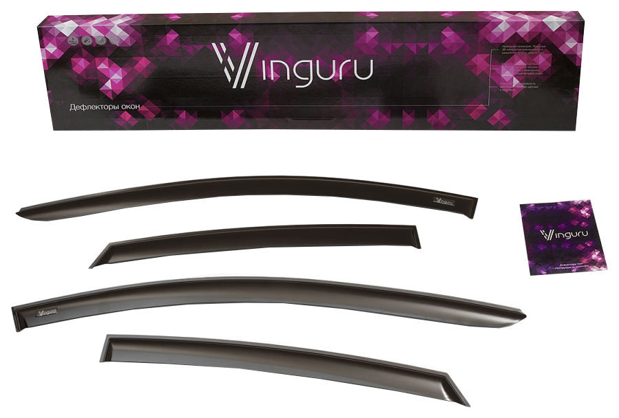 Дефлекторы на окна Vinguru для GAZ (AFV27803)