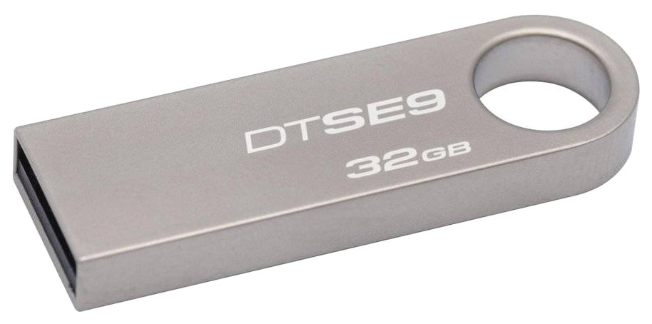 фото Флешка kingston datatraveler se9 32гб silver (dtse9h/32gb)