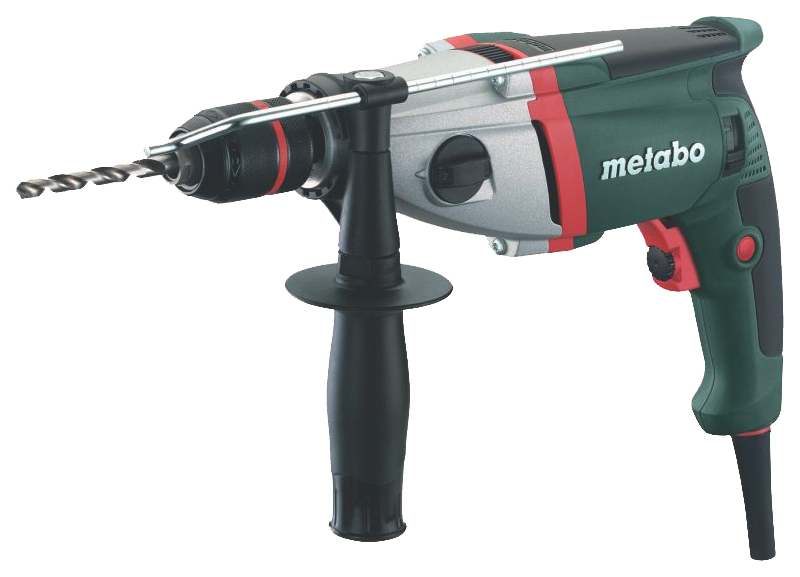 

Сетевая ударная дрель Metabo SBE 701 SP зеленый (600862850), SBE 701 SP