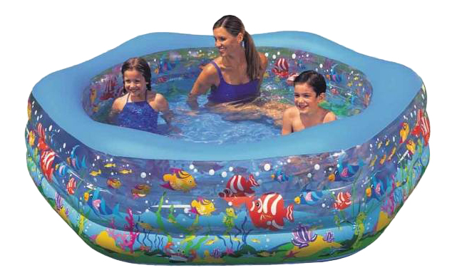 Бассейн надувной Intex Ocean Reef Shade Pool бассейн pool art0005 psams4142