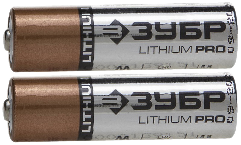 

Батарейка ЗУБР Lithium PRO 59202-2C 2 шт, 59202-2C