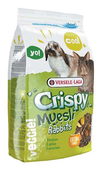 

Корм для кроликов Versele-Laga Crispy Muesli Rabbits 2.75 кг 1 шт, корм для грызунов Crispy Muesli Rabbits, 2,75кг