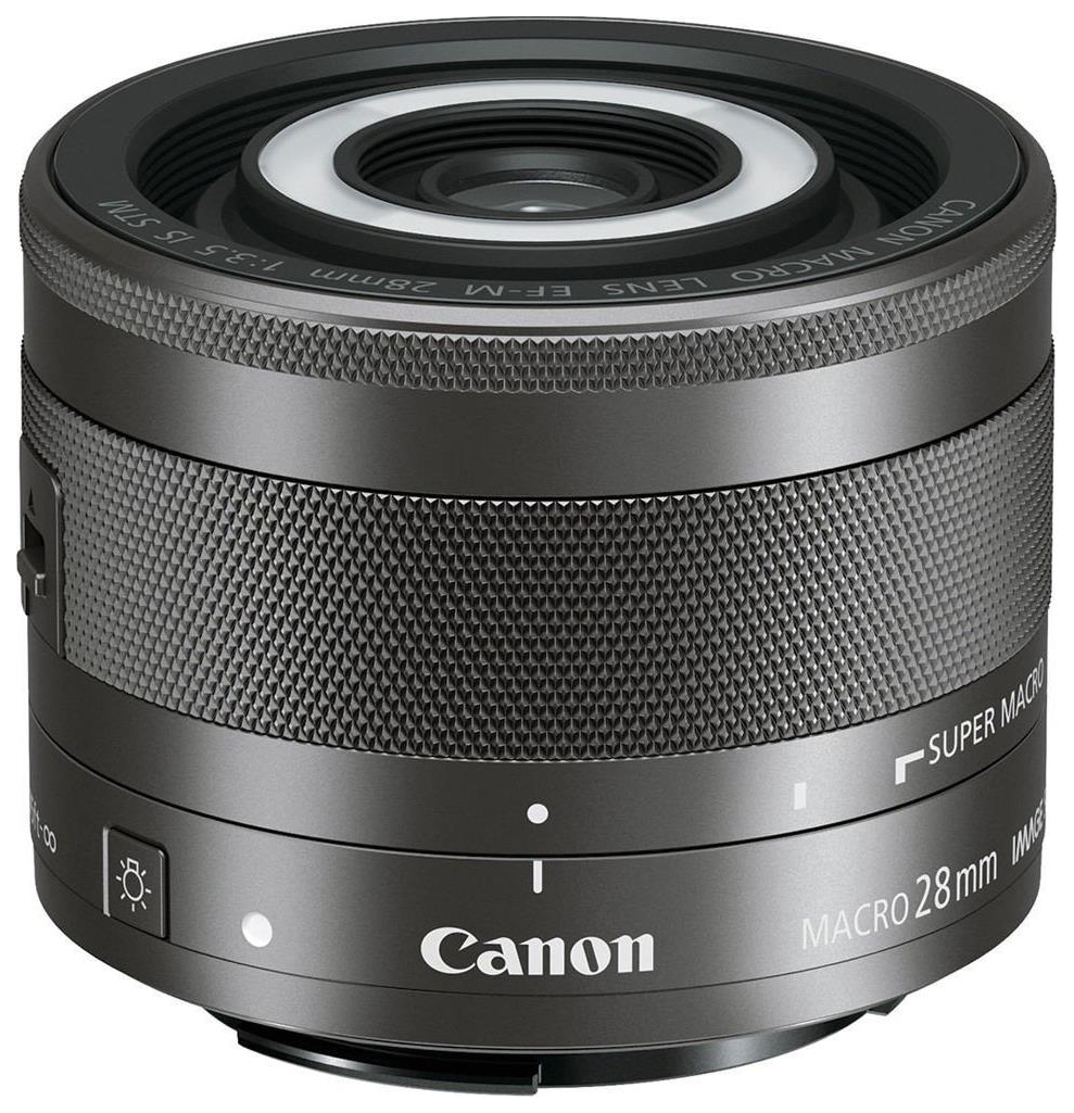 Объектив Canon EF-M STM 28mm f/3.5 Macro Black 1362C005