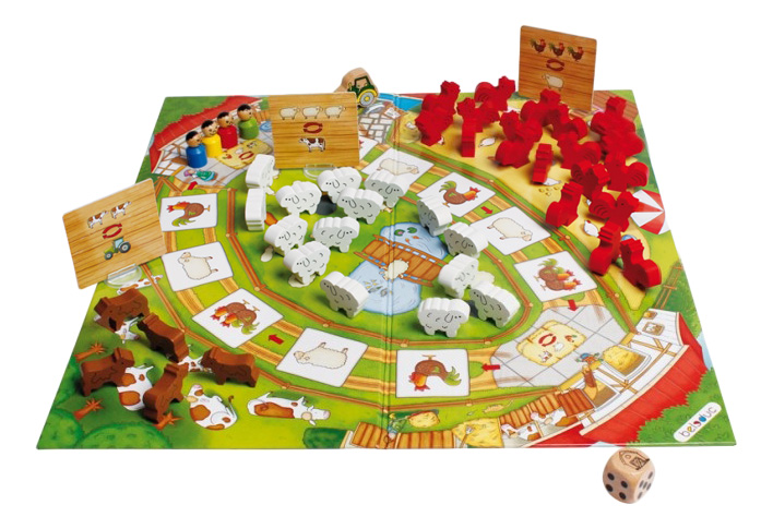 

Семейная настольная игра Beleduc Веселая ферма 22710, Веселая ферма