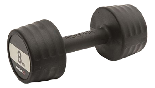 

Неразборные гантели обрезиненные Reebok RSWT-100 2 x 8 кг, черный, RSWT-100