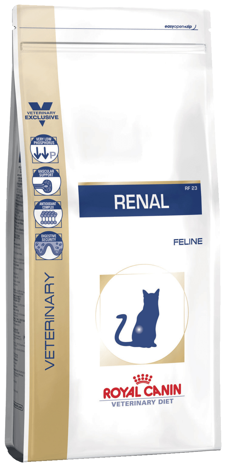 фото Сухой корм для кошек royal canin renal, при заболевании почек, птица, 2кг