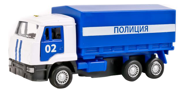 

Машина спецслужбы Технопарк Камаз 65207 Полиция, Синий, Камаз 65207 Полиция
