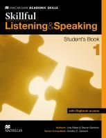 

Skillful Level 1 Listening and Speaking Student's Book & Digibook