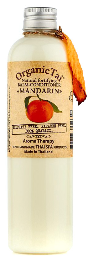 Купить Бальзам для волос Organic Tai Натуральный Мандарин 260 мл, Натуральный Мандарин укрепляющий