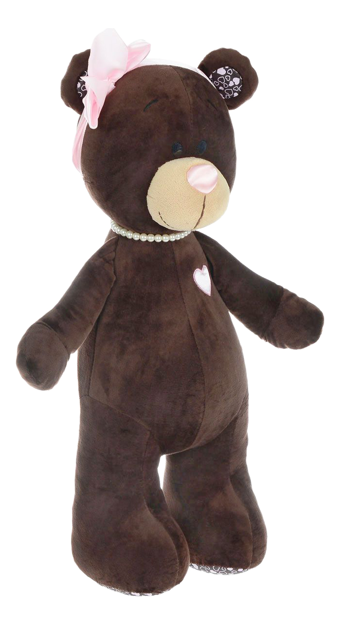 Мягкая игрушка Orange Toys Медведь девочка Choco&Milk стоячая 50 см коричневый М002/50