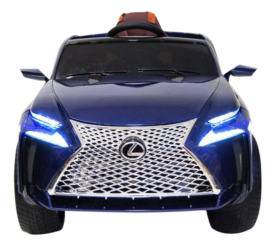 Электромобиль Lexus черный глянец RIVERTOYS электромобиль lexus синий глянец rivertoys