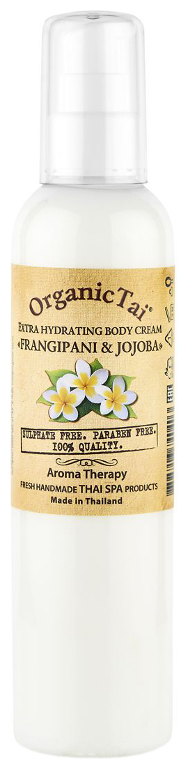 Купить Крем для тела OrganicTai Франжипани и жожоба 260 мл, Organic Tai