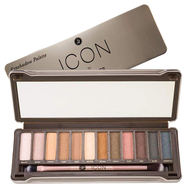 фото Тени для век absolute new york icon eyeshadow palette 01