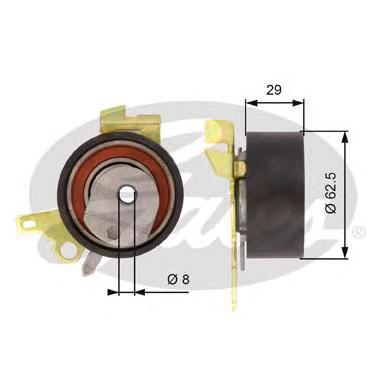 

Ролик Gates T43022