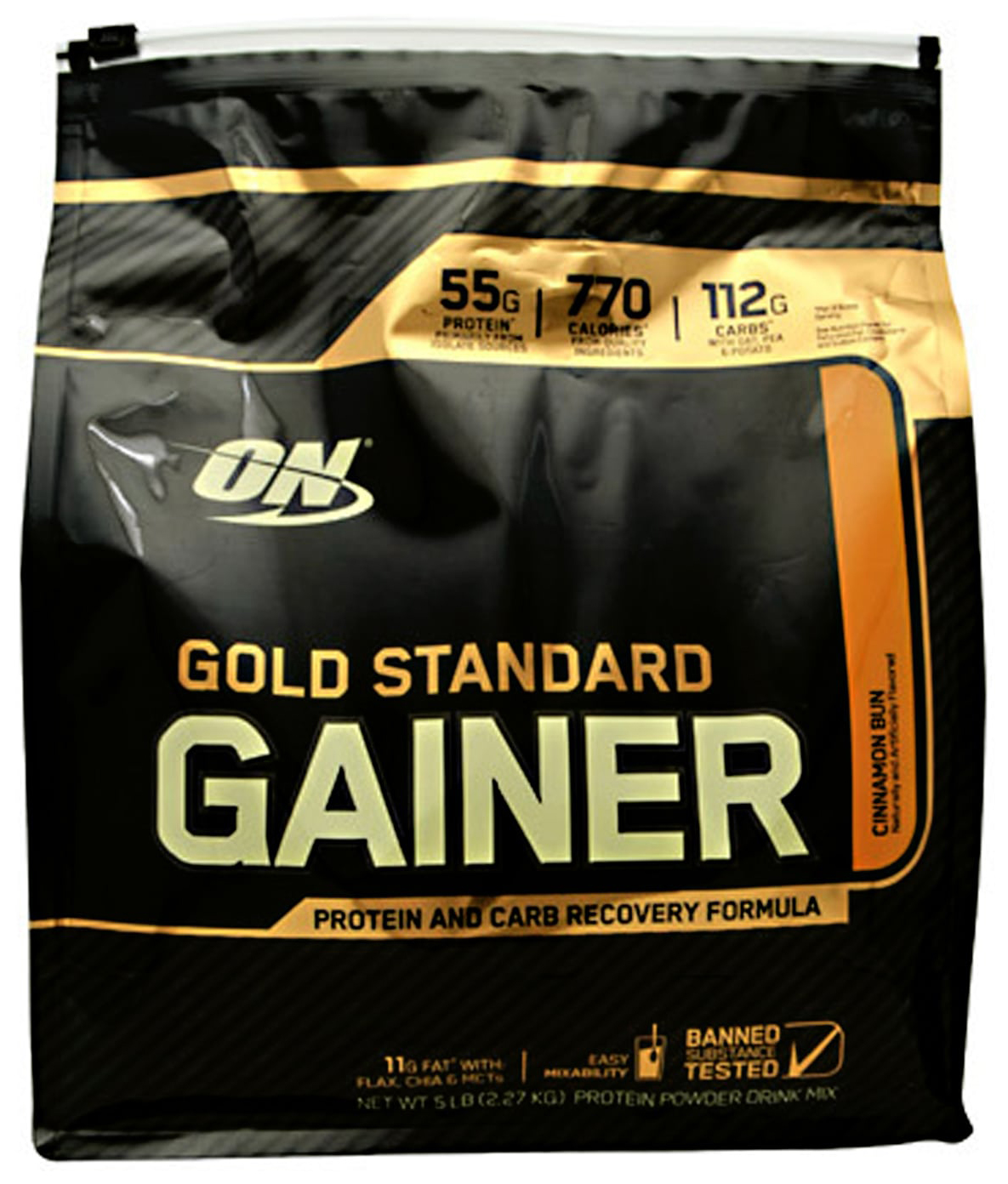 фото Гейнер optimum nutrition gold standard gainer, 4540 г, colossal chocolate