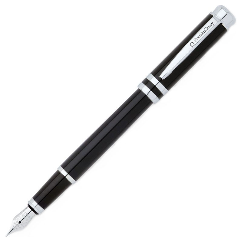 

Ручка перьевая Franklin Covey Freemont Black Chrome M, Black