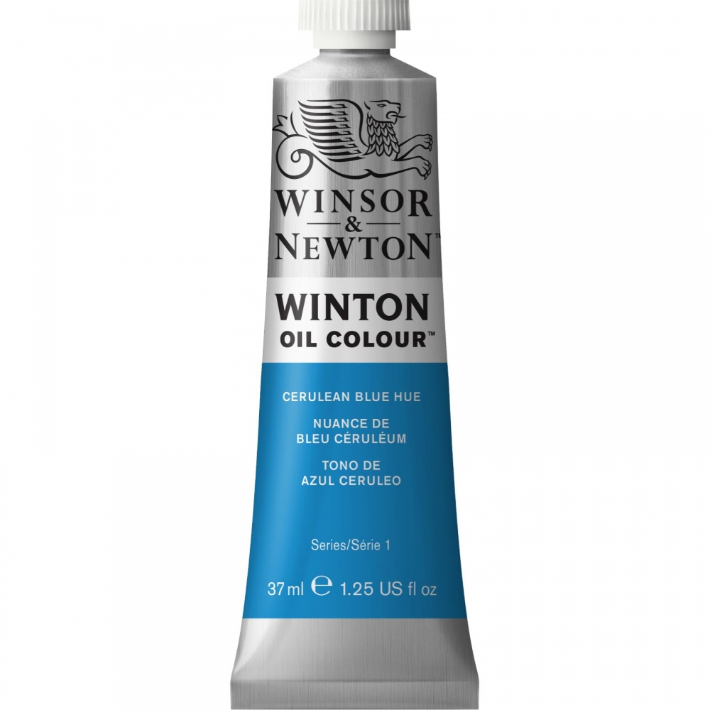 

Масляная краска Winsor&Newton Winton лазурь 37 мл, Голубой