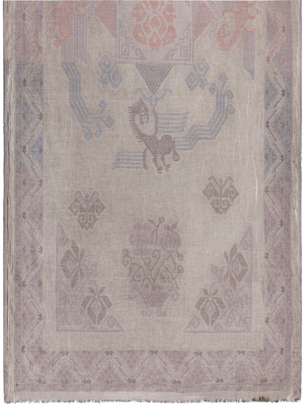 

Палантин женский Eleganzza MX20-0933 серый, 190х95 см, MX20-0933