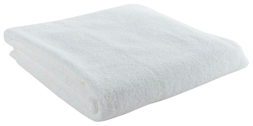 Полотенце для рук белого цвета Essential 50х90