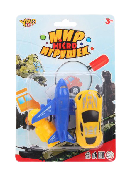 

Игровой набор "Транспорт" - Самолет с машинкой Наша игрушка