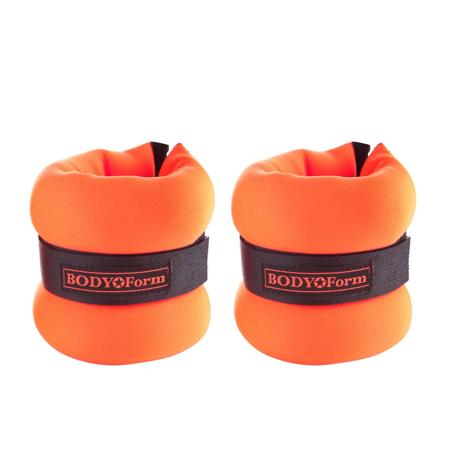 фото Утяжелители body form bf-wun02 2 x 0,2 кг, orange