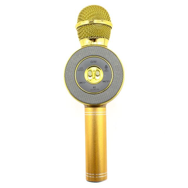 

Микрофон-колонка NoBrand WS-668 Gold, WS-668