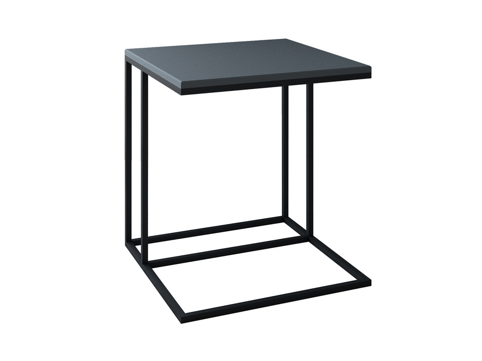 Rian риан придиванный столик черный 55x40 см