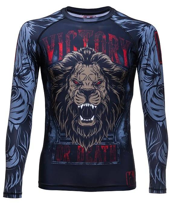 

Рашгард Rusco Sport Lion, blue/yellow, S INT, Lion