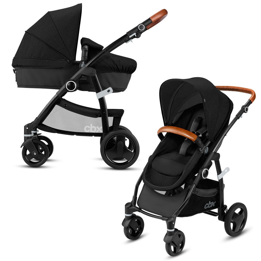 

Коляска-трансформер CBX Leotie Flex Lux Smoky Anthracite, Leotie