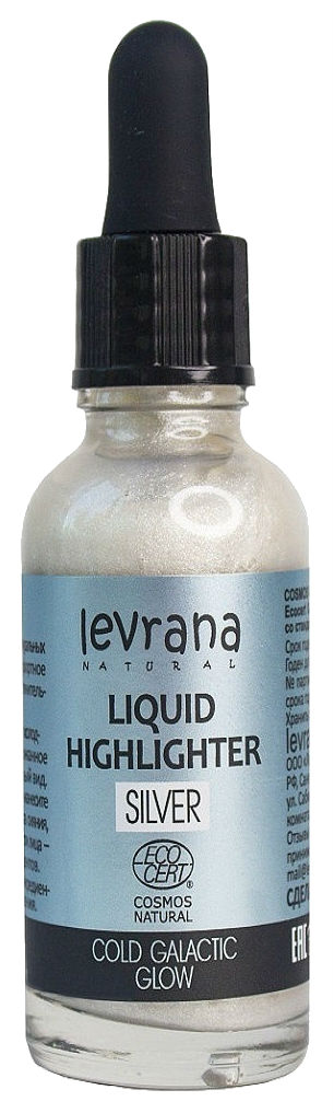 Хайлайтер Levrana Natural Сold galactic glow 30 мл лубрикант на водной основе natural cbd waterbased lubricant 50 мл