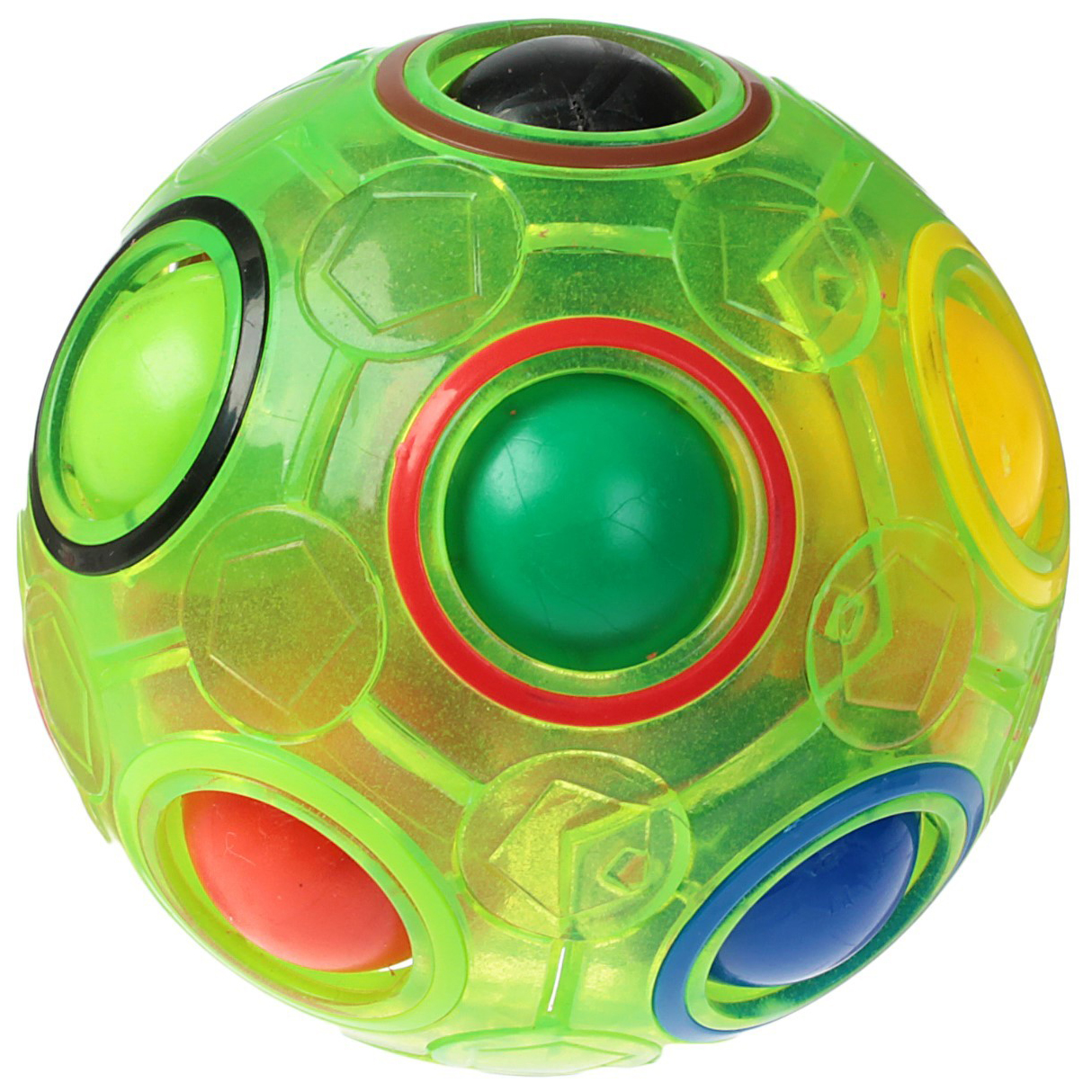 Головоломка sima-land шар светонакопительный, цвет зелёный