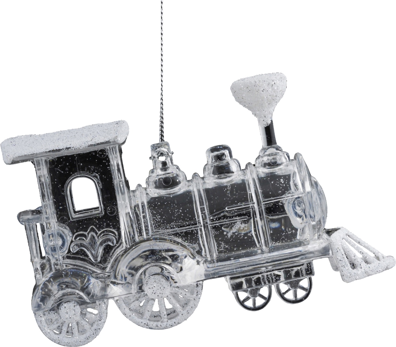 

Елочная игрушка ErichKrause Паровоз 45252 12,5 см 1 шт., Паровоз