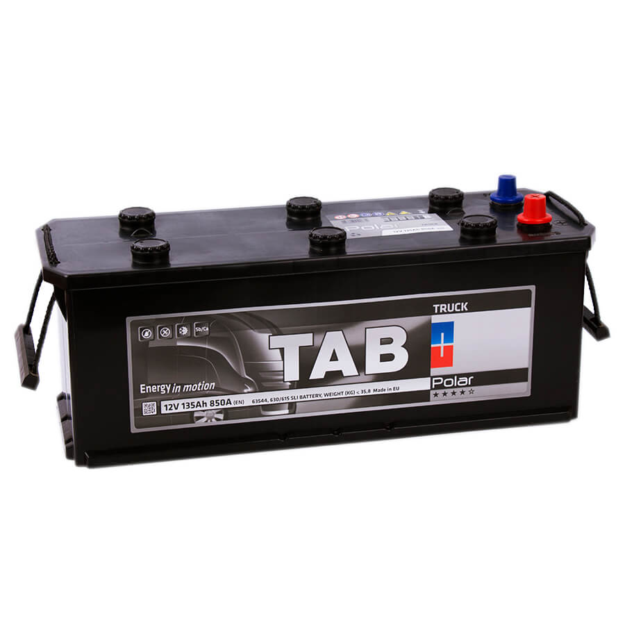

Аккумулятор TAB POLAR 135R 850A 513х189х223 63544