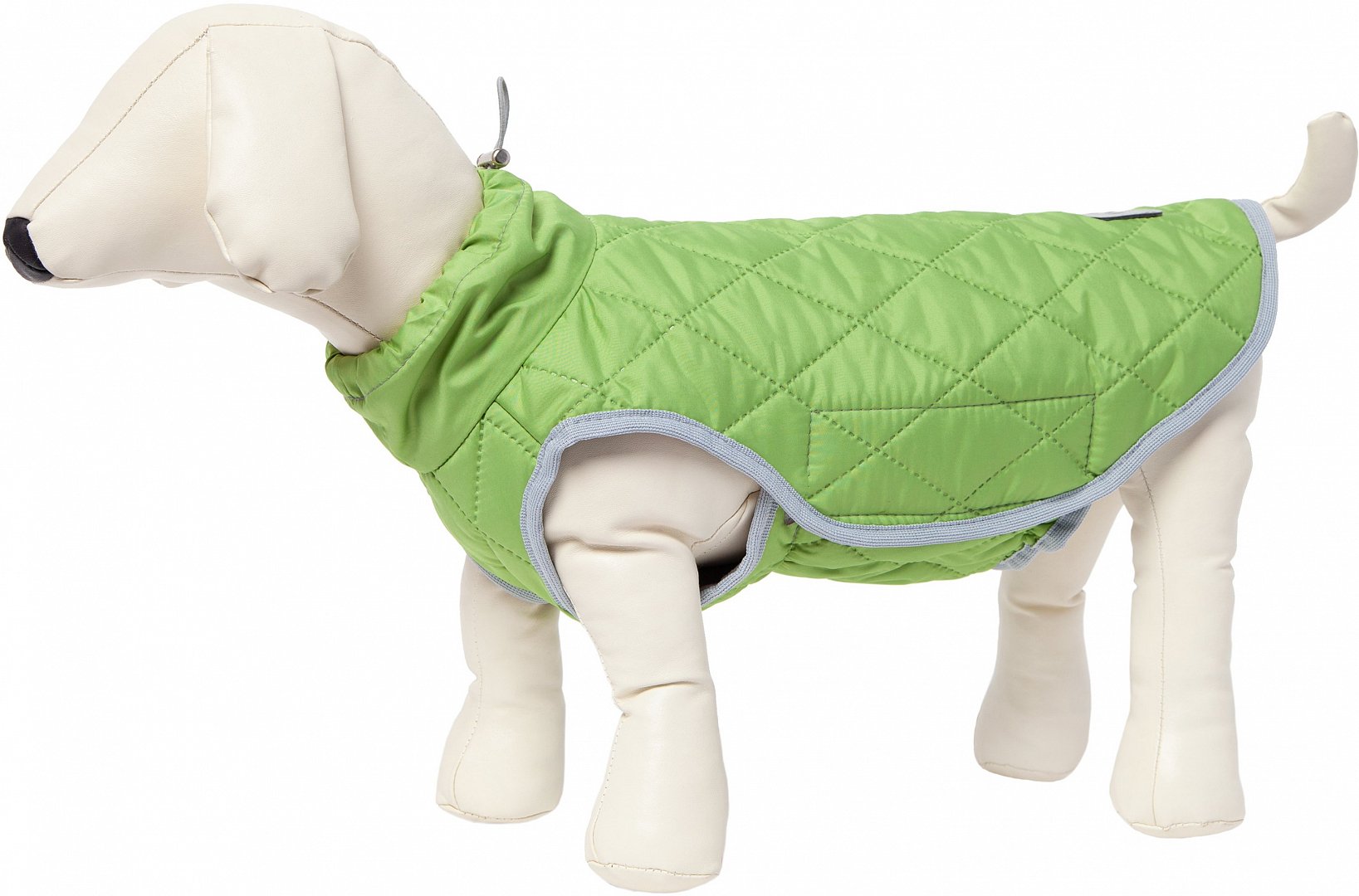 фото Жилет для собак osso fashion стежка, теплый, салатовый, длина спины 55
