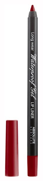 

Карандаш для губ ABSOLUTE NEW YORK Waterproof Gel Lip Liner тон NFB73 True red 1,1 г