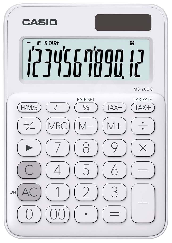 Калькулятор CASIO MS-20UC-WE-S-EC