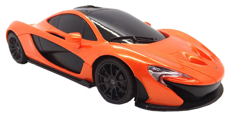 Радиоуправляемая машинка Rastar McLaren P1 1:24 оранжевая 75200O 1 24 mclaren 765lt supercar alloy diecasts