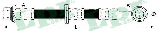 фото Шланг тормозной системы lpr 6t48103