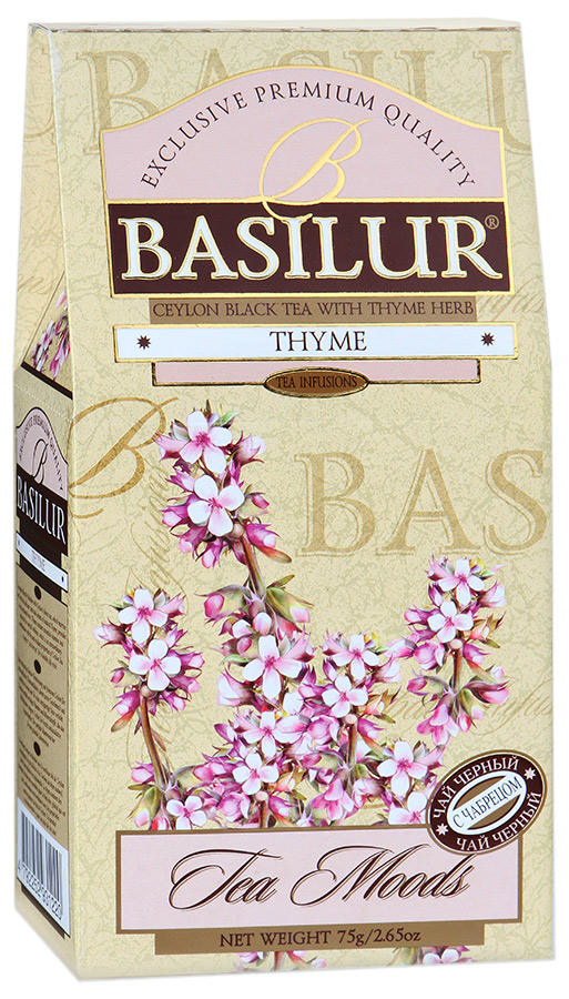 

Чай черный листовой Basilur с чабрецом 75 г