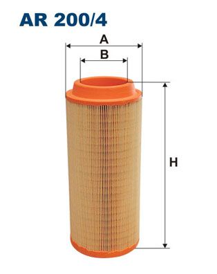 

Фильтр воздушный FILTRON AR2004