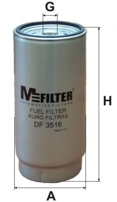 

Фильтр топливный MFILTER DF 3516