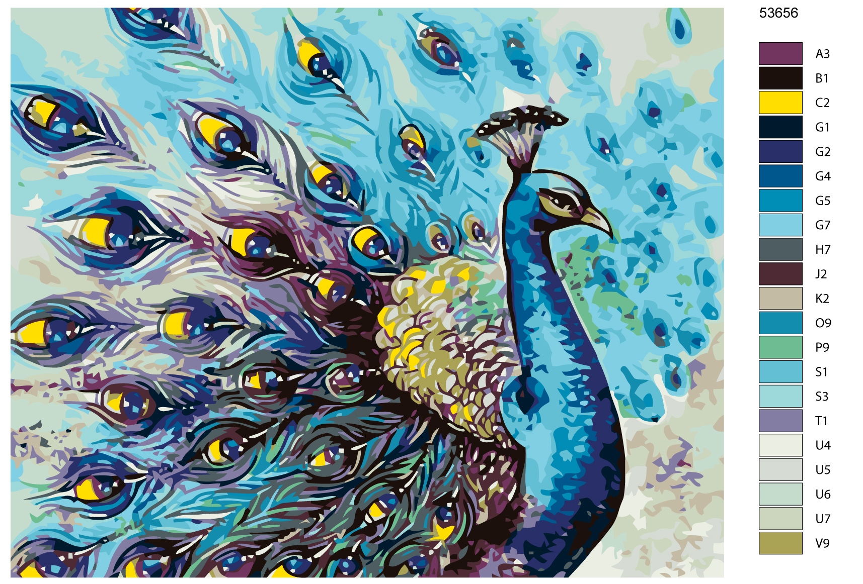 

Картина по номерам, 40 x 50, KTMK-53656, KTMK-53656