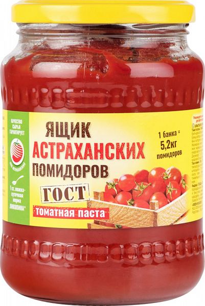 Томатная паста Ящик астраханских помидоров 740 г