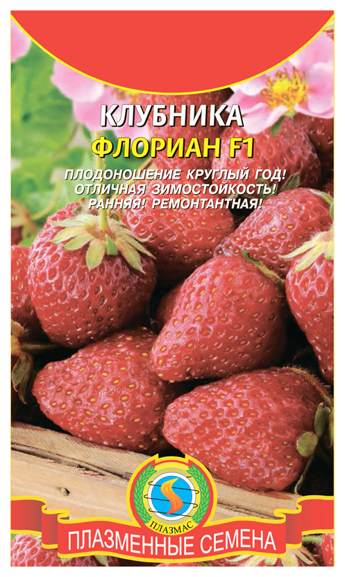 

Семена Клубника Флориан F1, 4 шт, Плазмас
